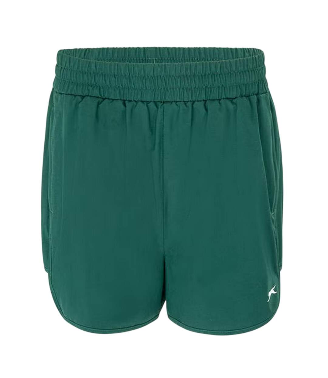 Short De Course Femme Vert Sombre Slazenger-1