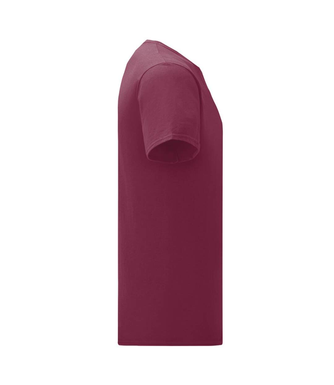 T-shirt Iconic Homme Bordeaux Fruit Of The Loom-3