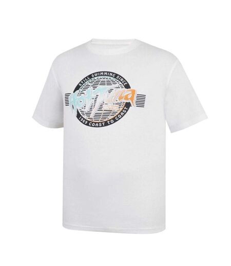 T-shirt Homme Blanc Hot Tuna