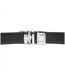 Ceinture en cuir noir pour hommes - Ajustable et élégante, idéale pour tous les styles-2