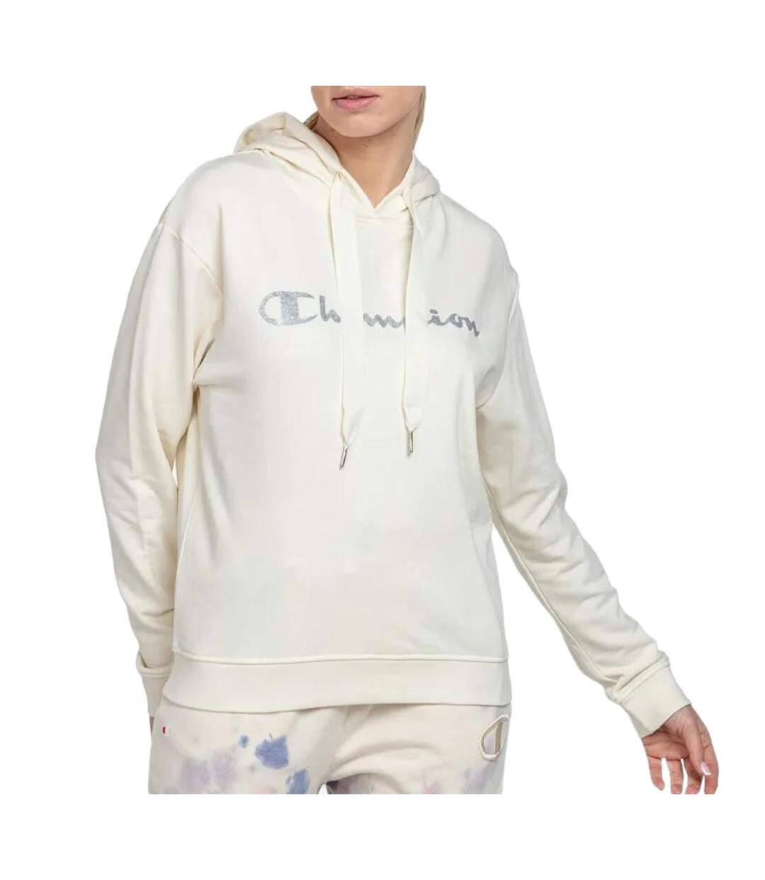 Sweat à Capuche Écru Femme ChampionLady Label - M-1