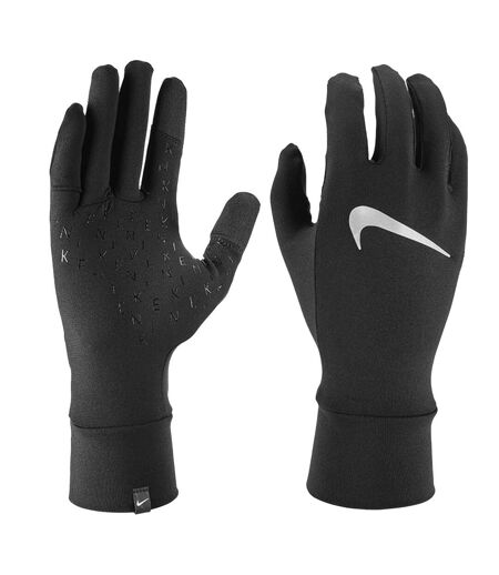 Gants d´hiver femme m noir / blanc Nike