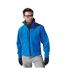 Mens classic soft shell jacket azure Result