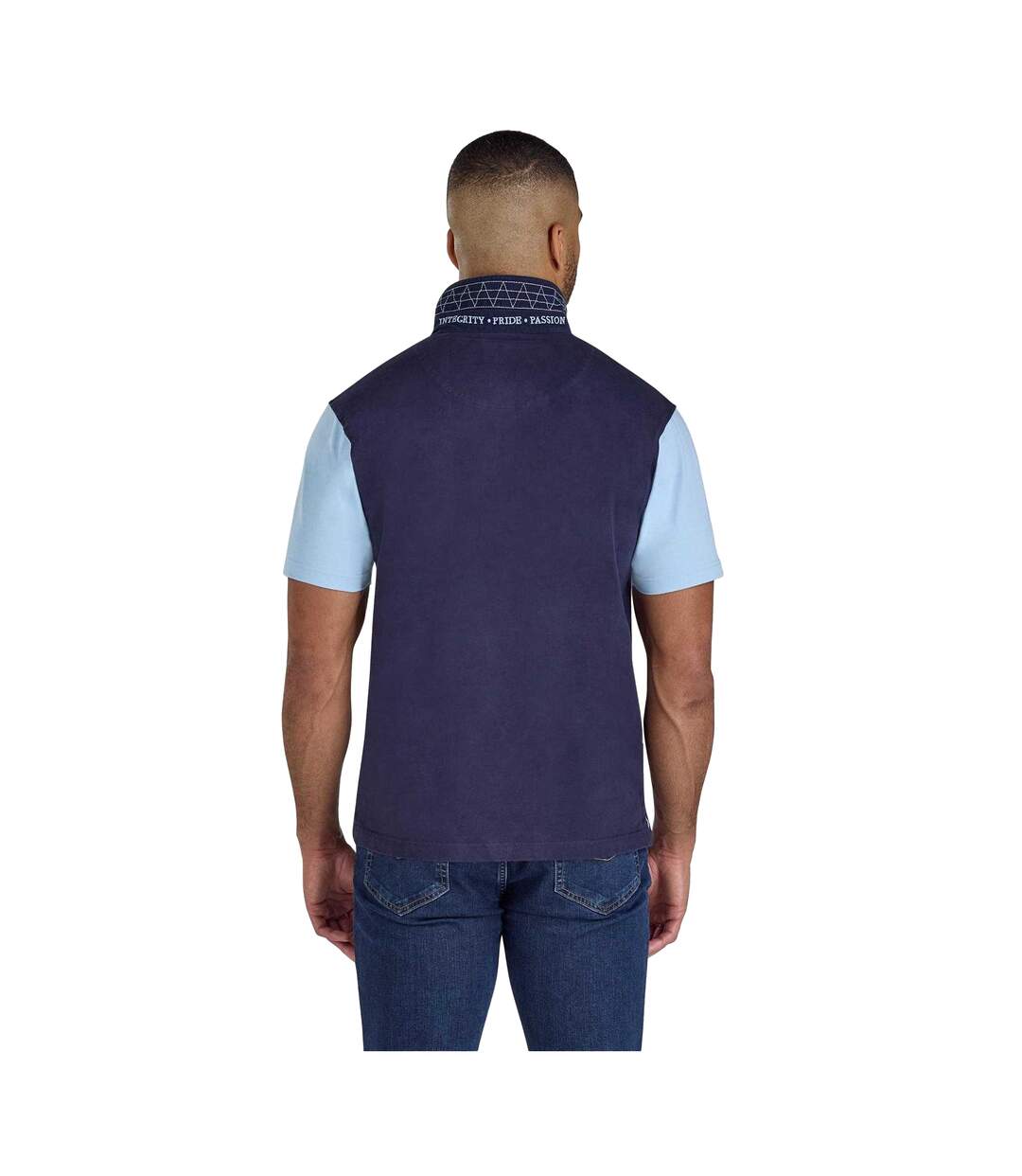 Polo Rugby Homme Bleu Marine Raging Bull-3