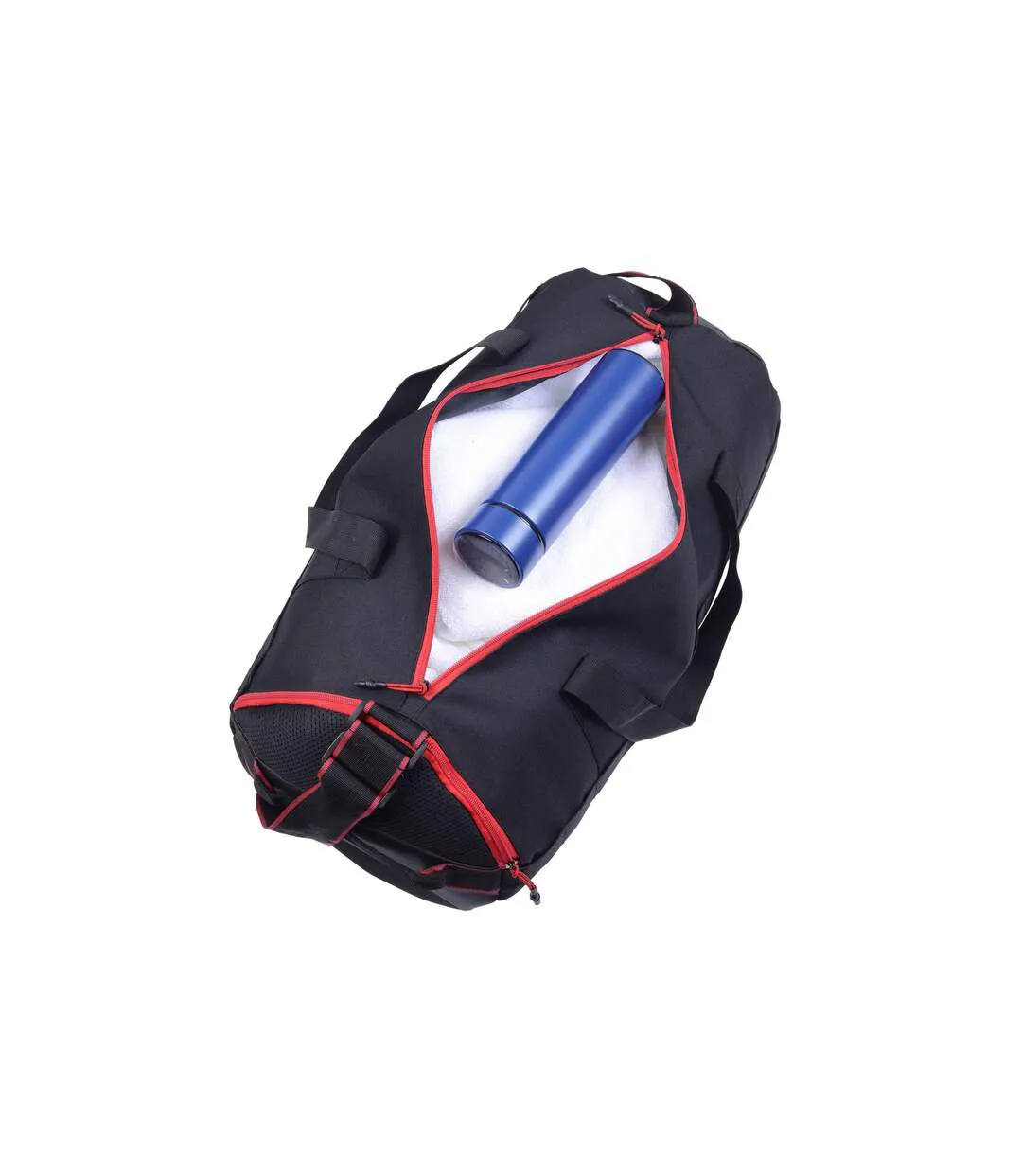 Sac Olympia Taille Unique Noir Rouge Shugon-4
