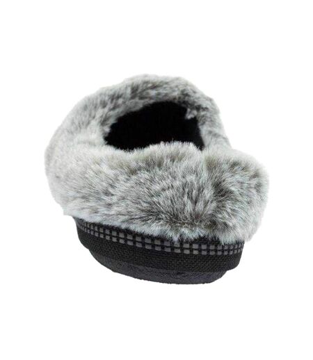 Chaussons Cozy Campfire Femme Noir Skechers