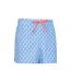 Womens/ladies patterned stretch boardshorts blue Mountain Warehouse