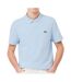 Polo bleu ciel homme lacoste dh55220-1