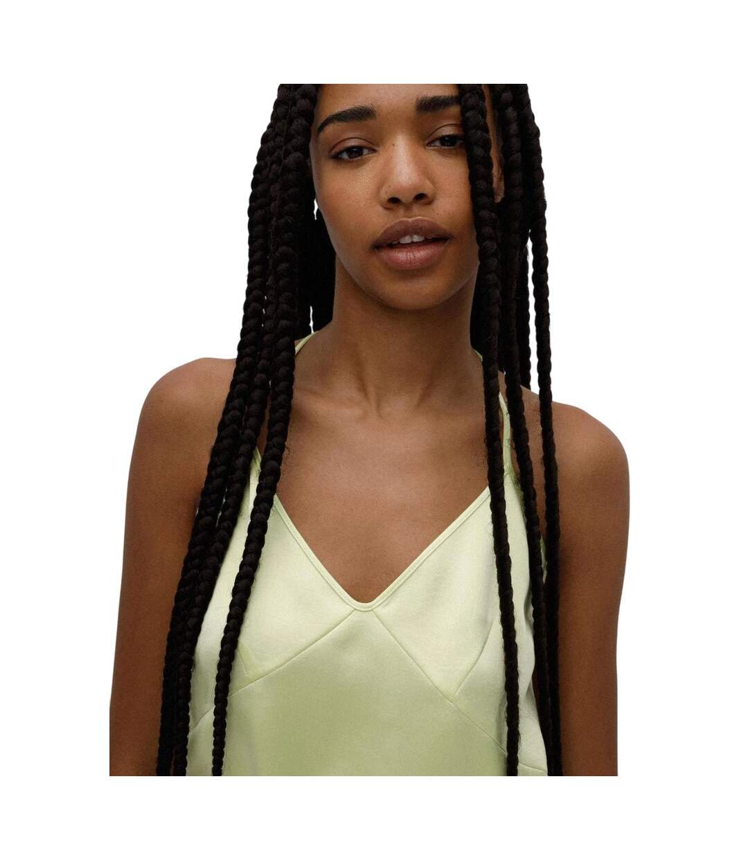 Débardeur Cemilli Femme Jaune Hugo-3