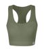 Womens/ladies dont sweat it sports bra olivine green Dare 2b