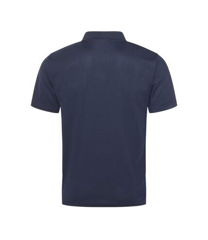 Mens supercool performance polo shirt french navy Awdis