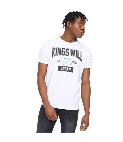 T-shirt Knockout Homme Blanc Kings Will Dream