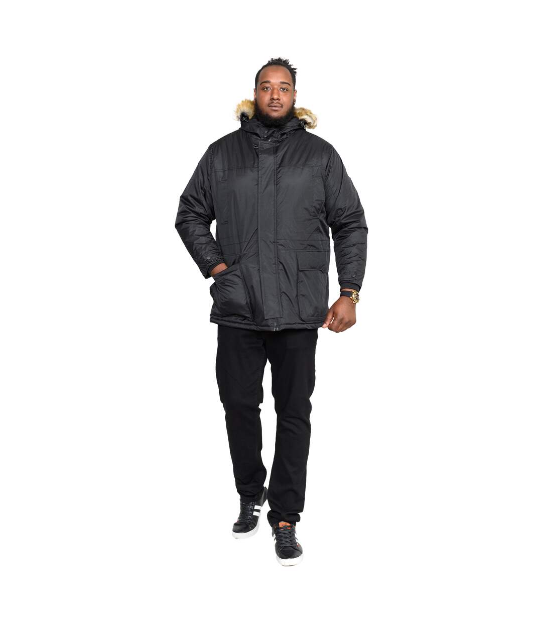 Veste d555 lovett homme noir Duke-3