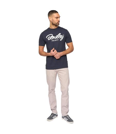 Mens yardley t-shirt navy Bewley & Ritch