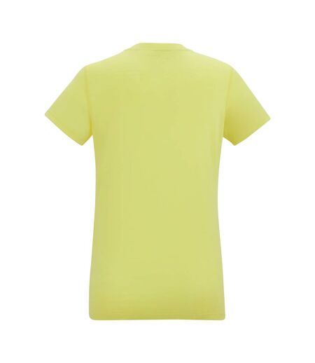 T-shirt Motif/style Fleurs Sauvages Escade Femme Jaune Clair Regatta