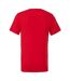 Bella + Canvas Unisex Adult Jersey V Neck T-Shirt (Red)