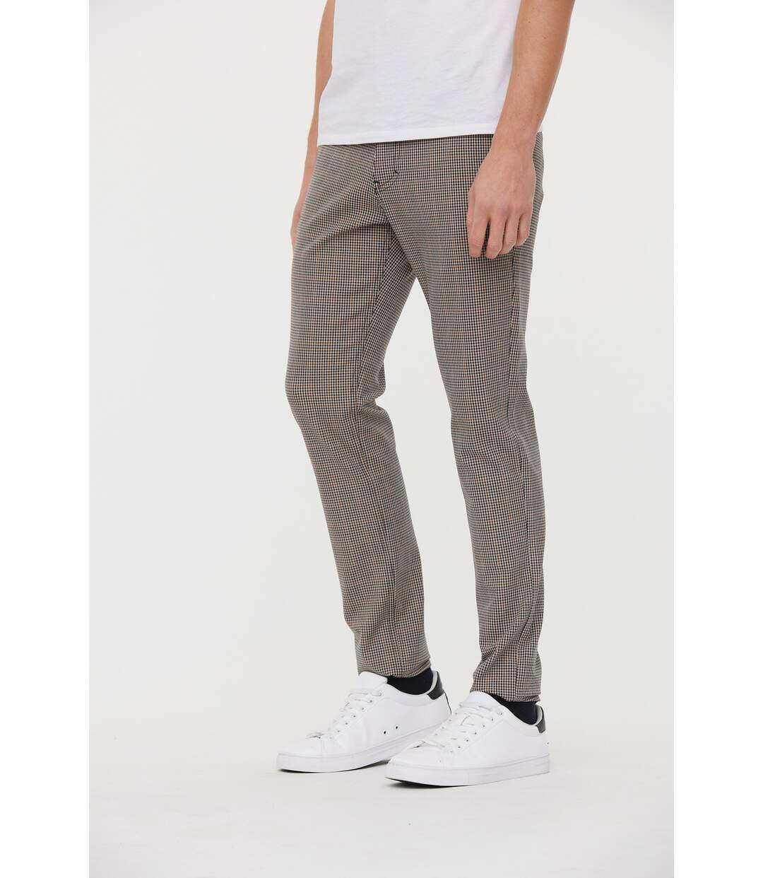 Pantalon polyester chino slim NEILS