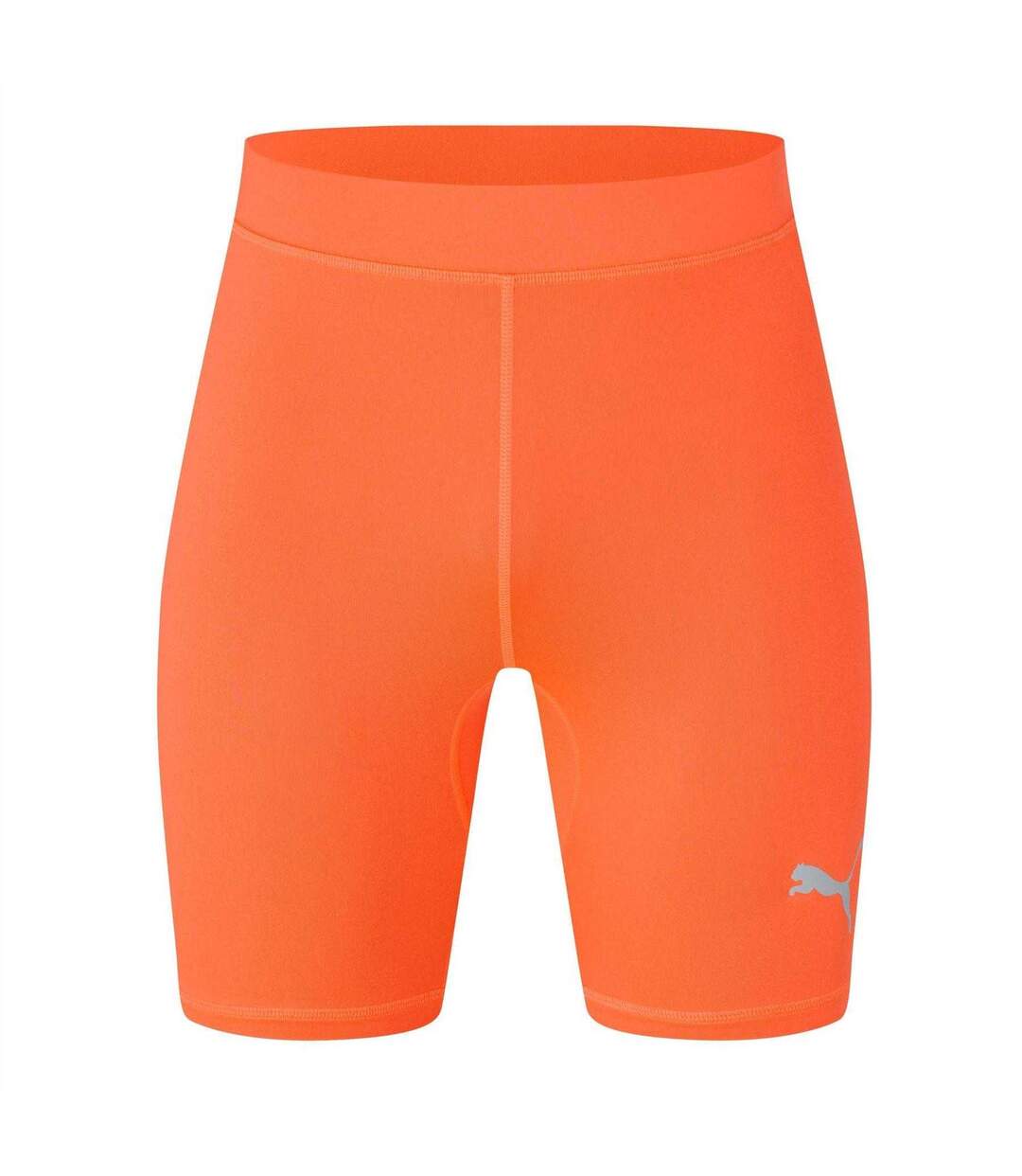 Mens Liga Short Tights Neon Orange Puma-1