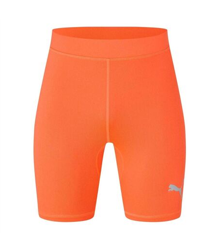 Mens Liga Short Tights Neon Orange Puma