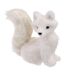 Renard Déco à Paillettes Souffle Polaire 26cm Blanc-1