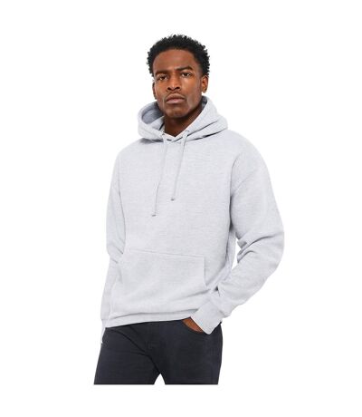 Mens Ringspun Cotton Hoodie Sports Grey Casual Classics