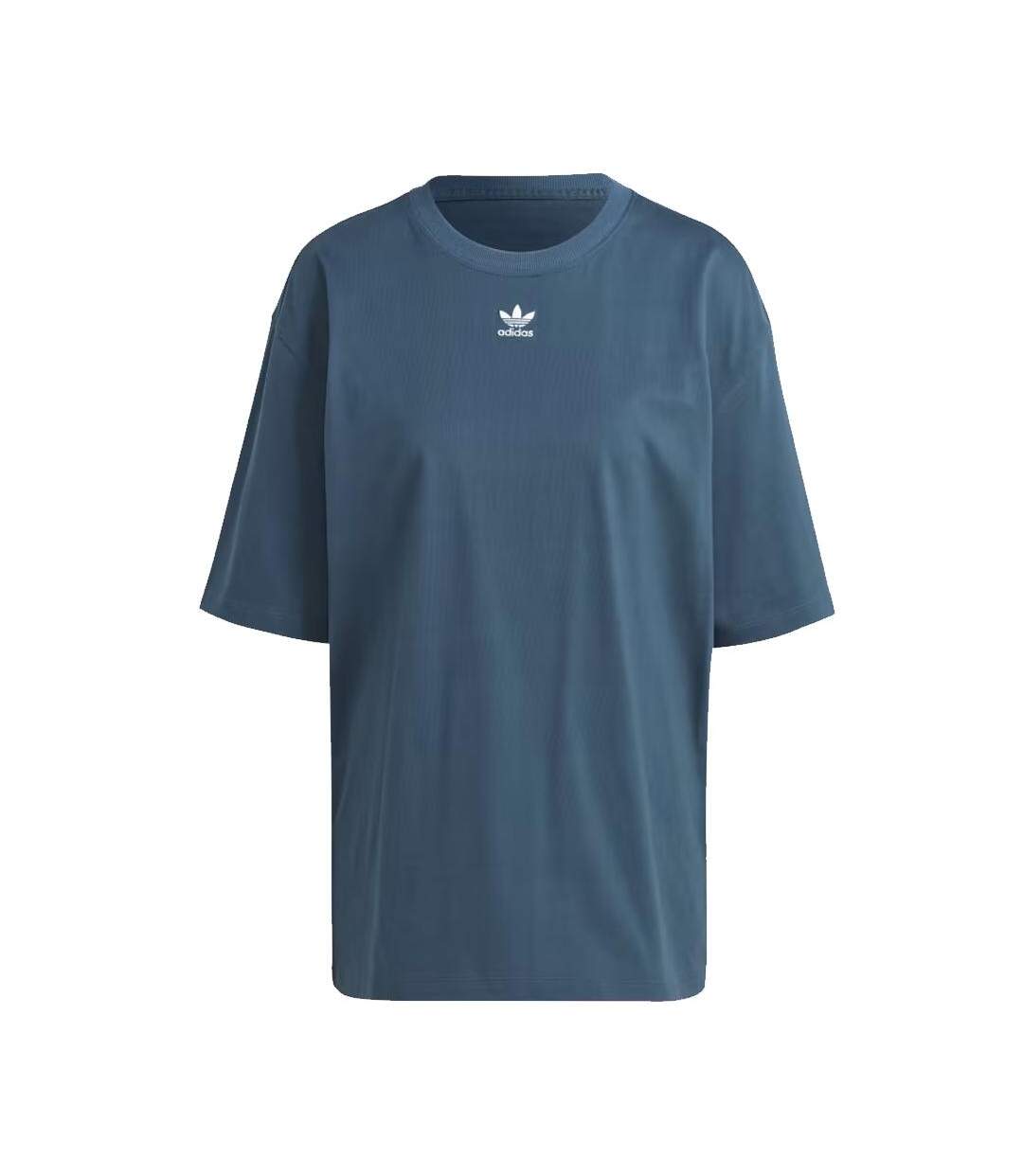 T-shirt turquoise femme adidas tee - l-1