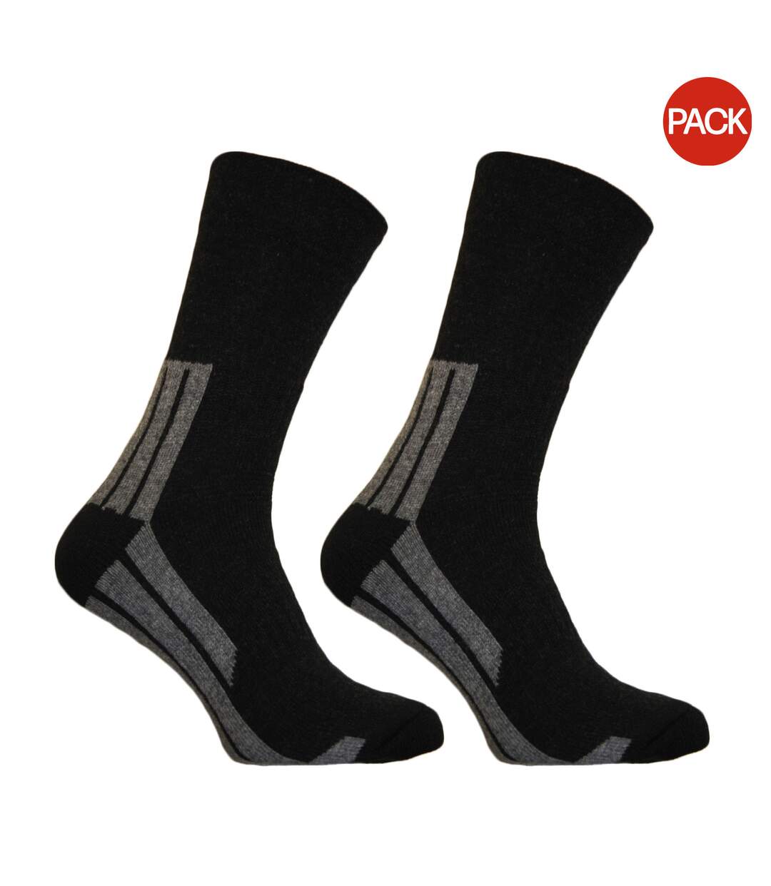 Chaussettes de sport homme noir Simply Essentials-1