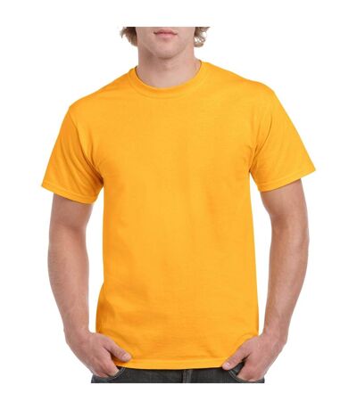 Lot De 5  T-shirts Manches Courtes Hommes Jaune Vif Gildan