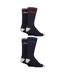 Men's Cushioned Crew Socks - 4 Pack Sport Running Socks-3