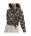 Blouse à pois marron femme jdy fay-1