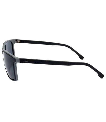 Lunettes De Soleil Motif/style Rectangulaire Homme Taille Unique Noir Hugo Boss