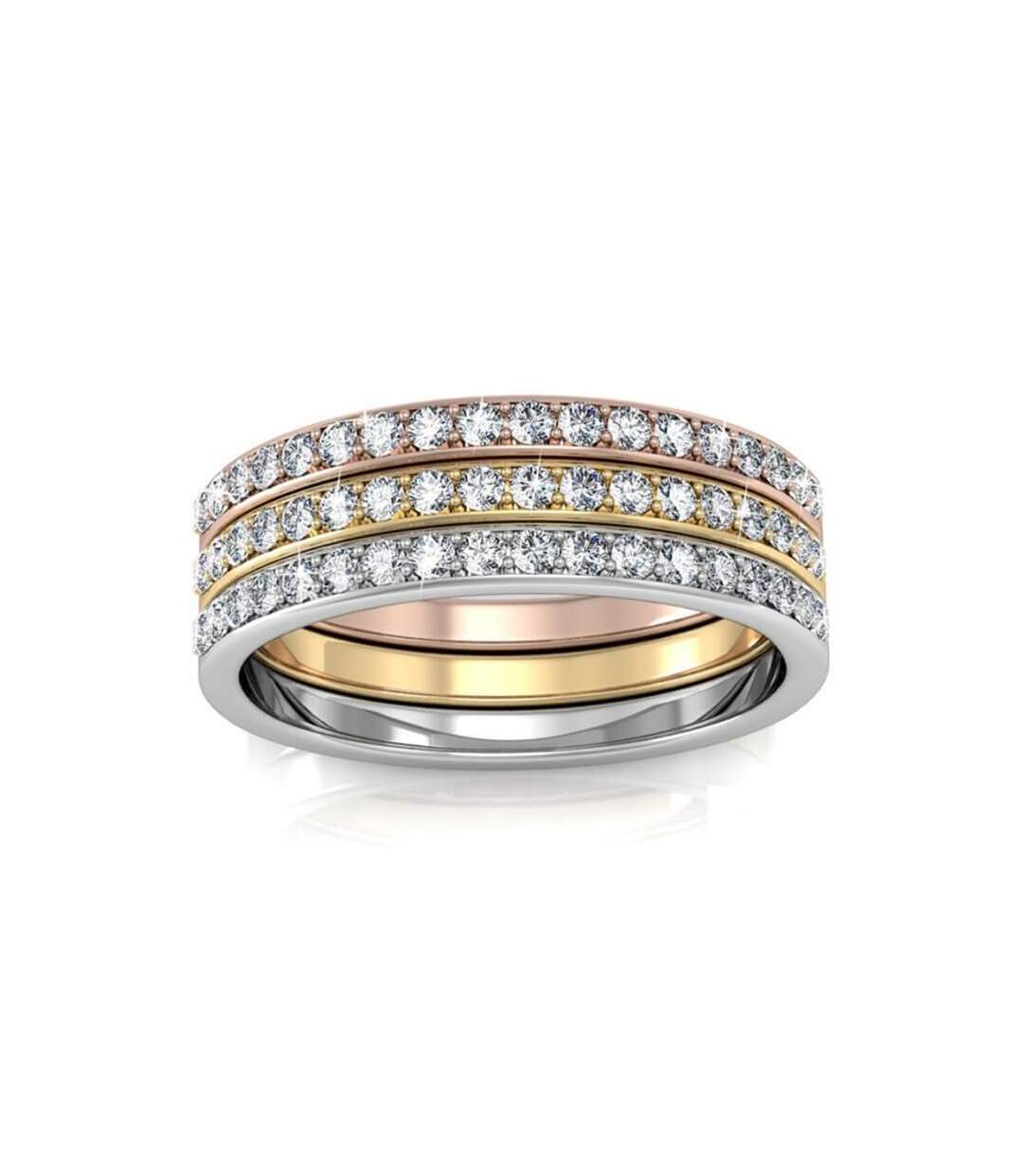 Bague Trinity, Cristal d'Autriche-3