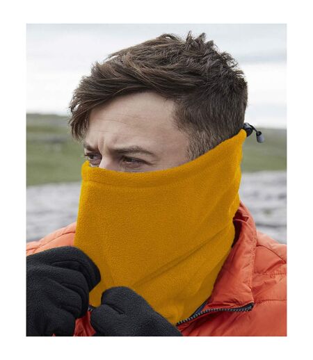 Beechfield Unisex Adult Fleece Recycled Snood (Mustard Yellow) (One Size) - UTRW8265