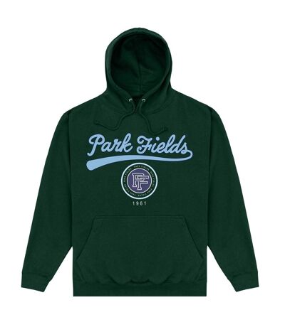 Park Fields Unisex Adult Script Hoodie (Forest Green)