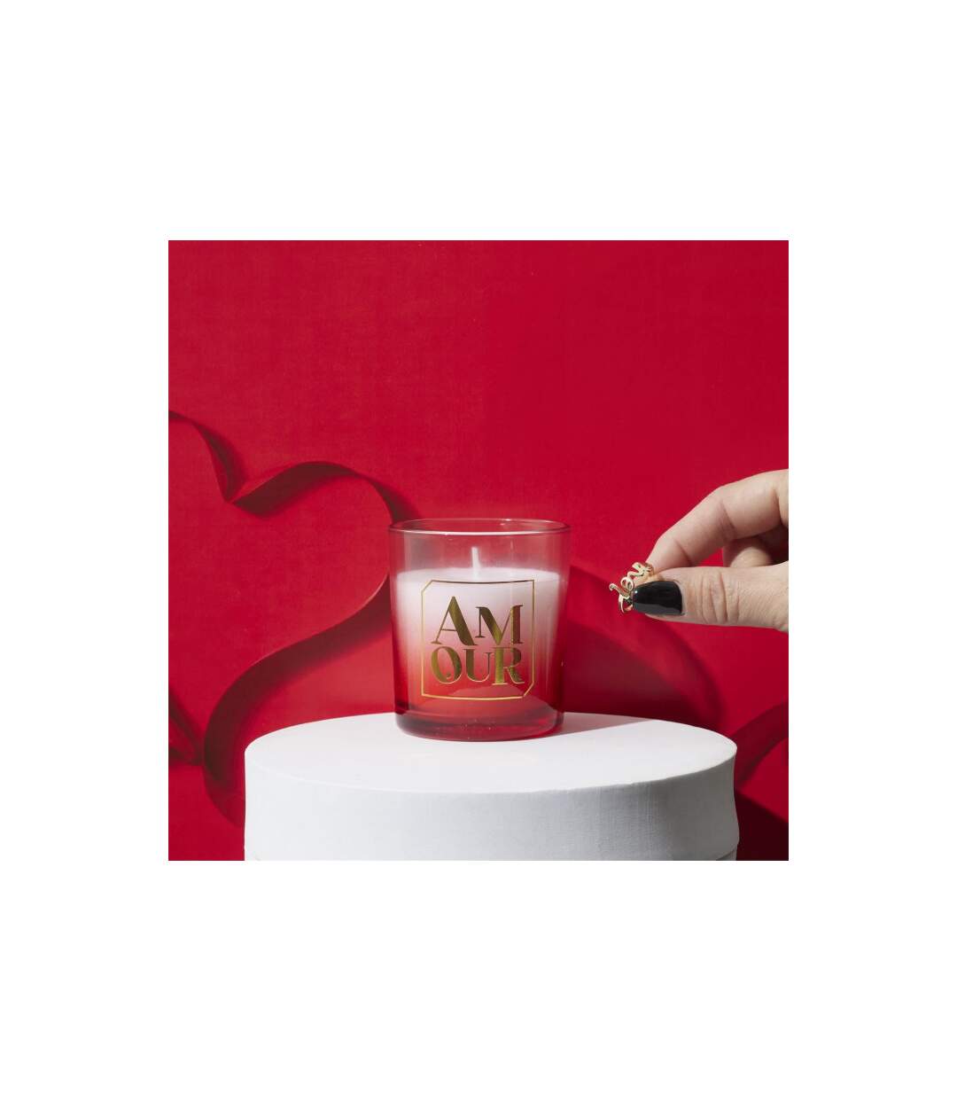 Bougie Parfumée Bijou Surprise Amour 110g Rêve Poudré-3