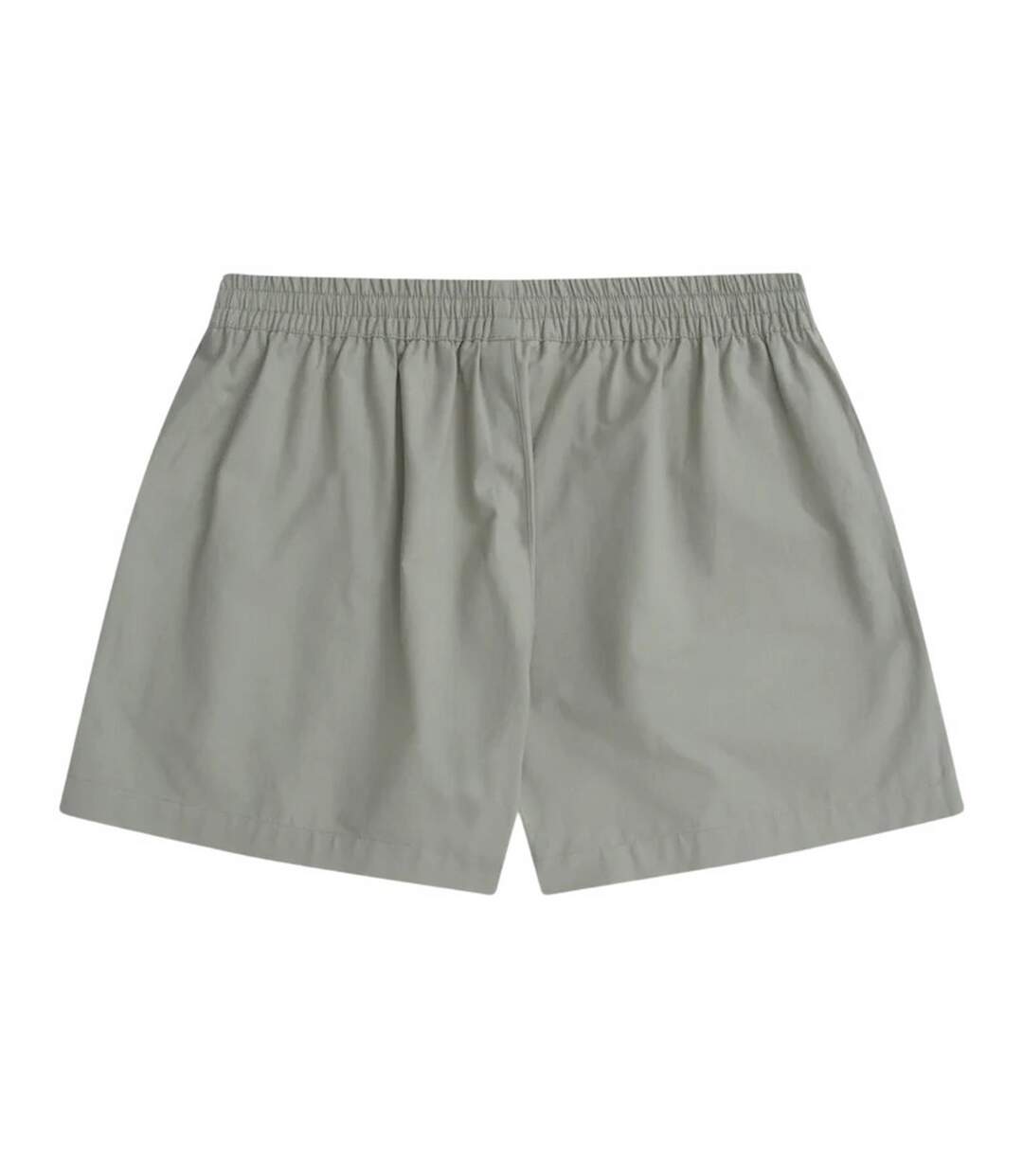 Womens/ladies comfort cotton shorts pale green Animal-1