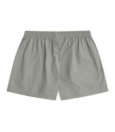 Womens/ladies comfort cotton shorts pale green Animal