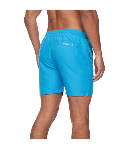 Short de bain swimlar homme bleu Crosshatch