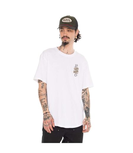 T-shirt homme comfort en jersey print devant et dos Custom Vondutch