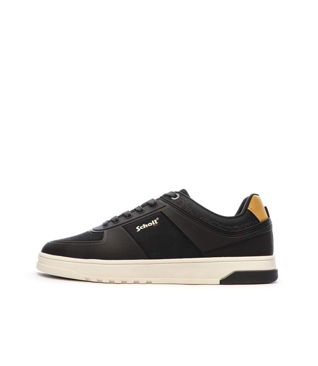 Baskets marine homme schott oxford-1