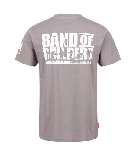 Regatta Mens Band Of Builders Marl T-Shirt (Rock Grey) - UTRG9174