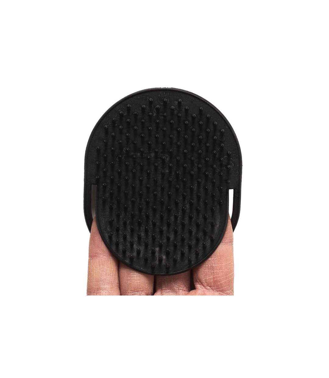 Lot de 2 Brosses à Cheveux Homme 10cm Noir