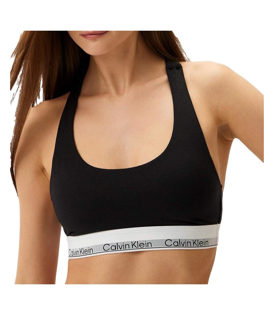 Brassière noires femme calvin klein jeans 000qf7969a - s-1