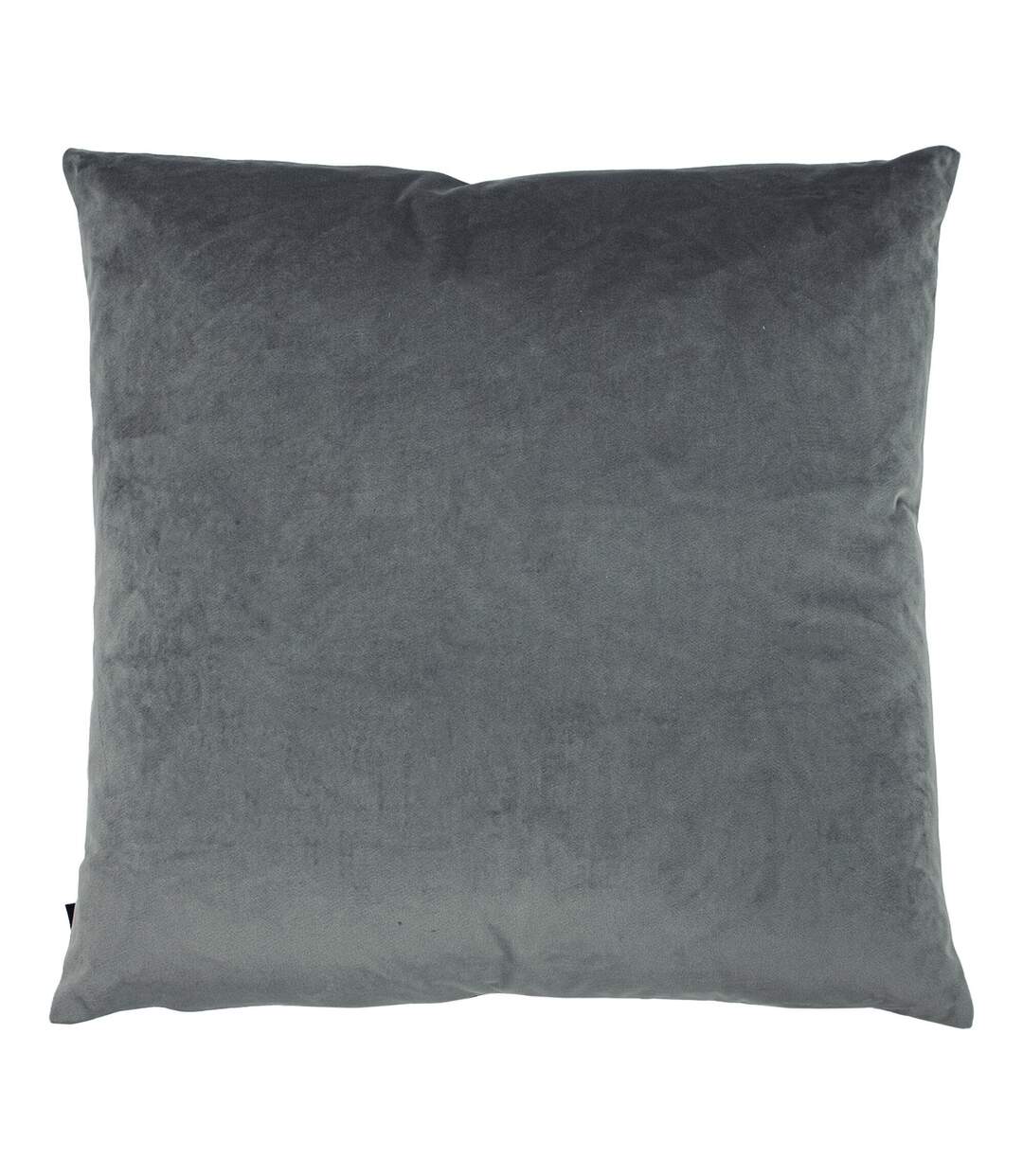 Nash embroidered cushion cover 50cm x 50cm fog/dark grey Ashley Wilde