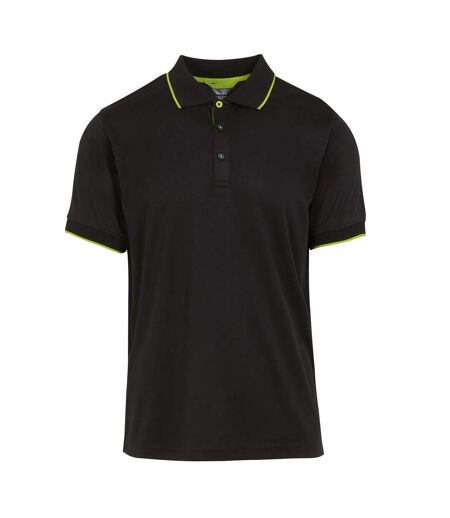 Polo navigate homme noir / vert citron Regatta