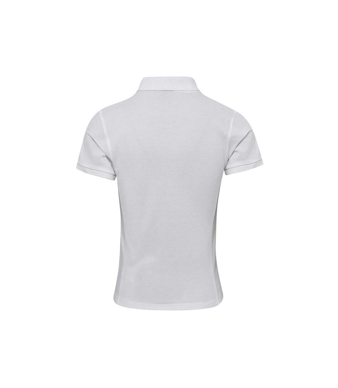 Polo femme blanc Premier