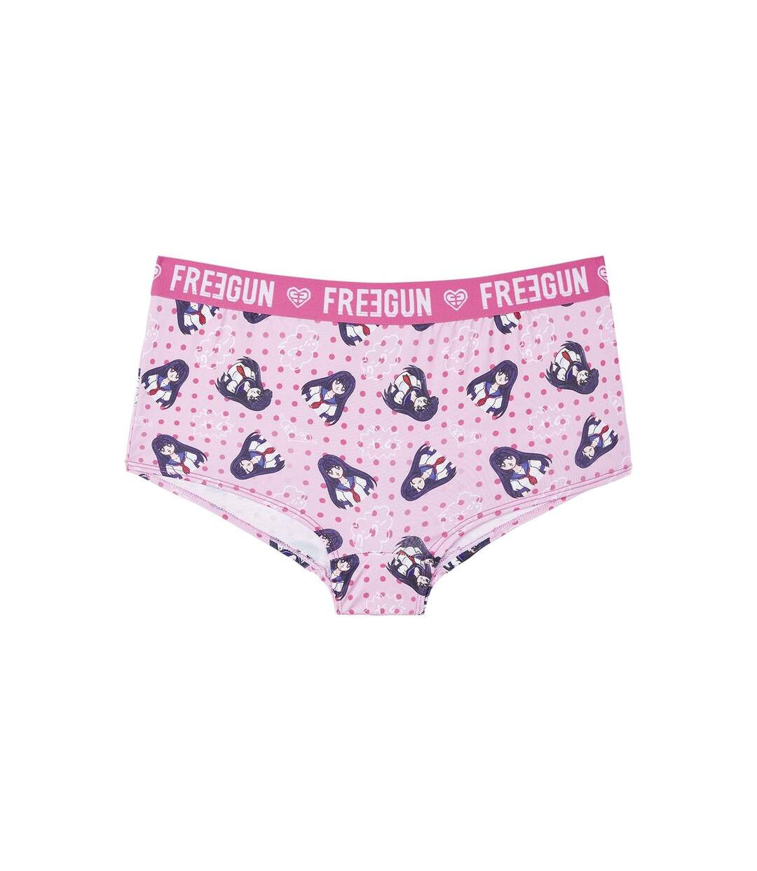 Lot de 3 Boxers femme Manga neon Freegun-4