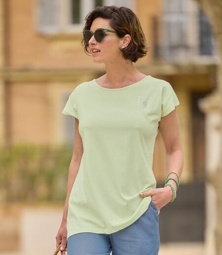 Le Lot de 2 Tee-Shirts Papillon