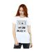 Disney - T-shirt CARS CRUZ RAMIREZ BLUEPRINT - Femme (Blanc) - UTBI16091-2