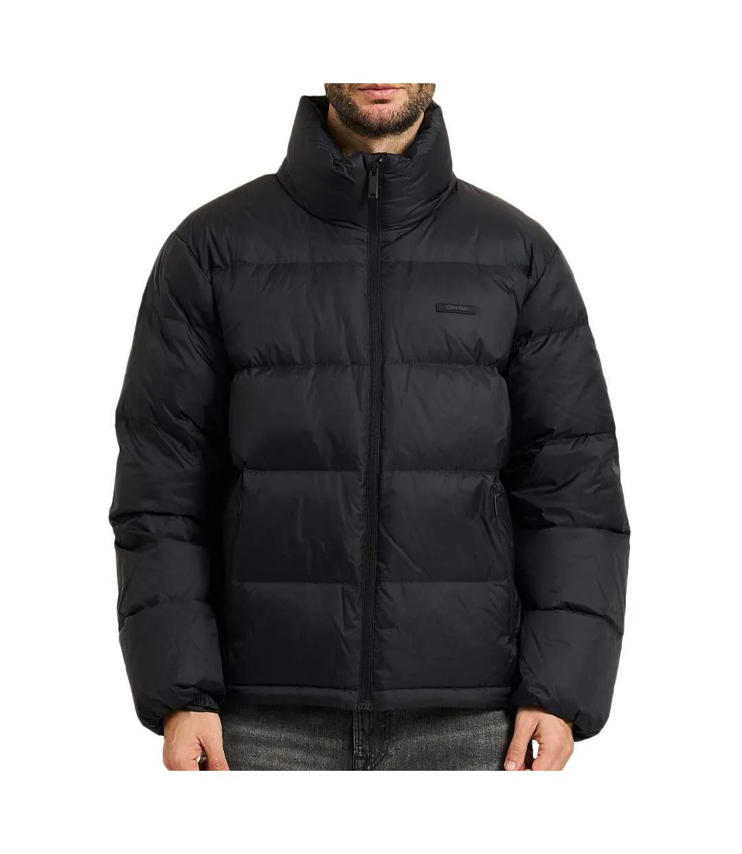 Doudoune noire homme calvin klein jeans lv04ld529g-1